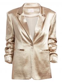 Cinq    Sept - Kylie Satin Blazer at Saks Fifth Avenue